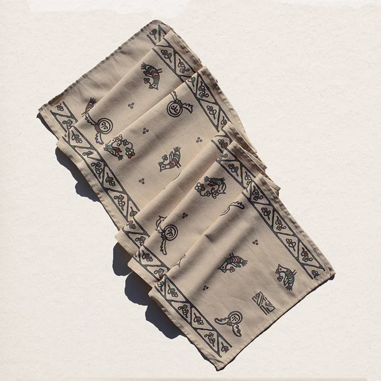 christmas table runner,  called feast