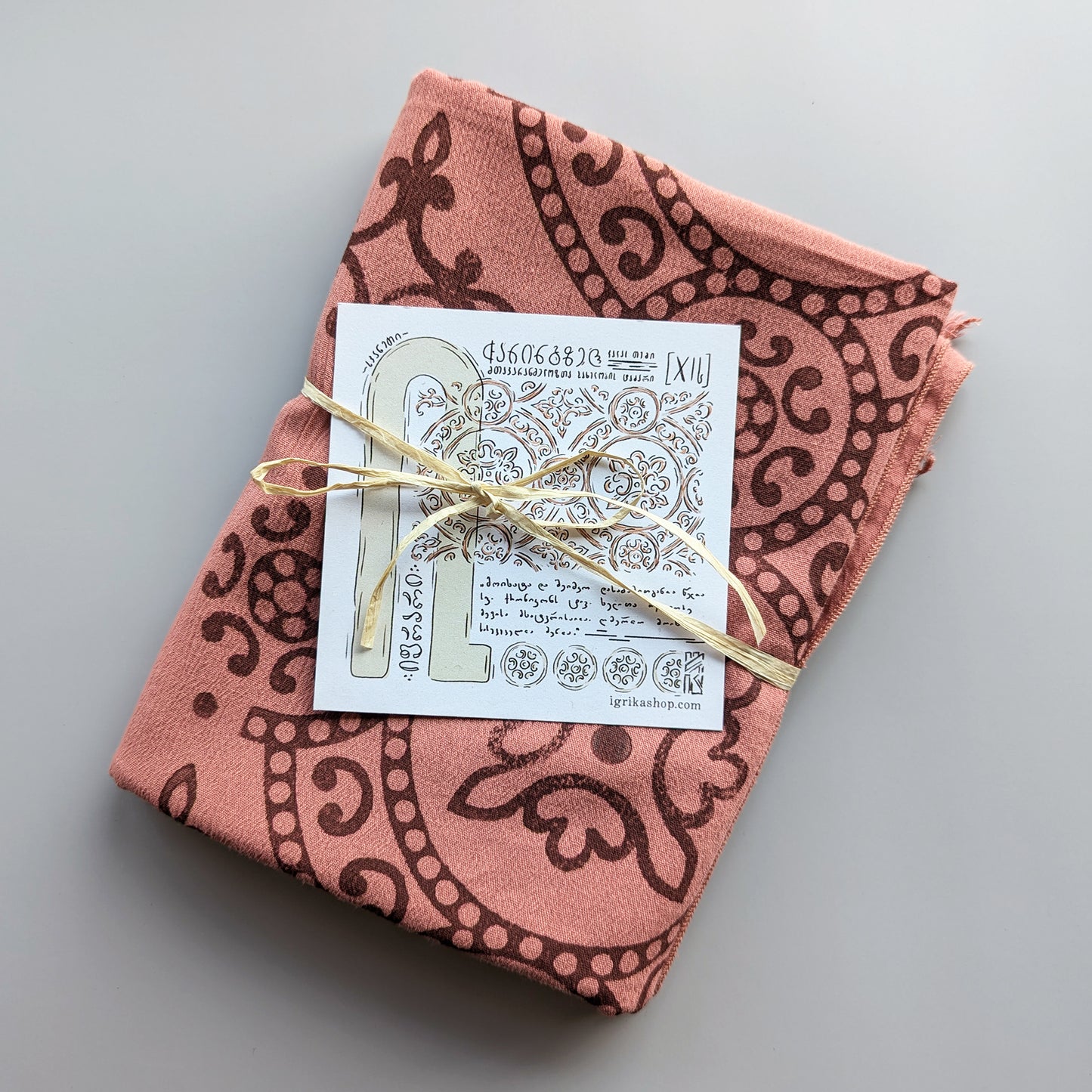 block printed summer scarf - large scarf made with finest cotton
