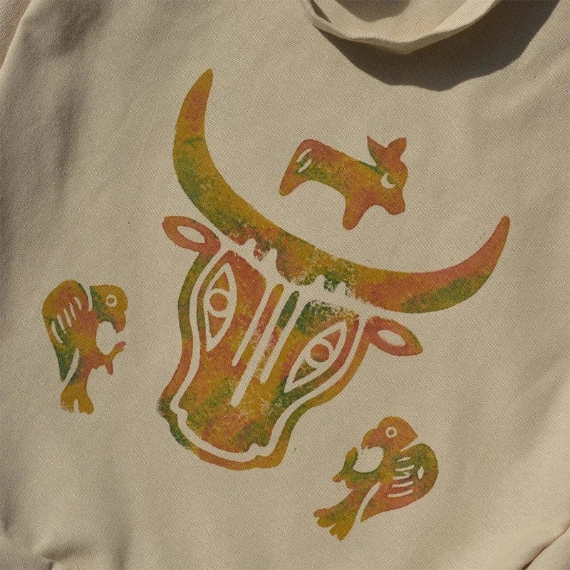Taurus symbol simple tote bag