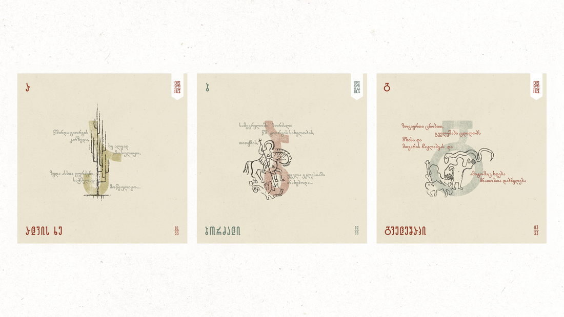 Georgian Letters ა, ბ, გ — Meaning & Mystical Symbolism | Igrika