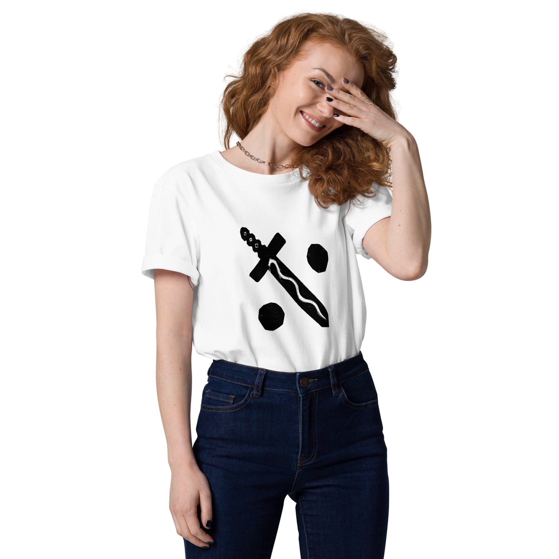 100% cotton t-shirt Product mockup