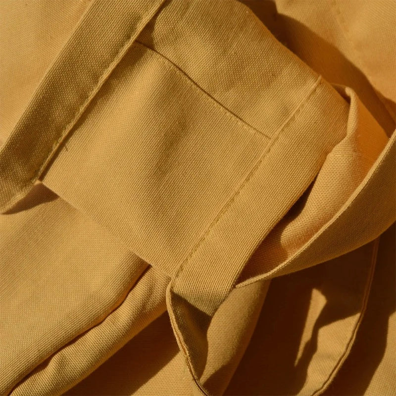 Block printed floral Shoulder tote bag - Eden