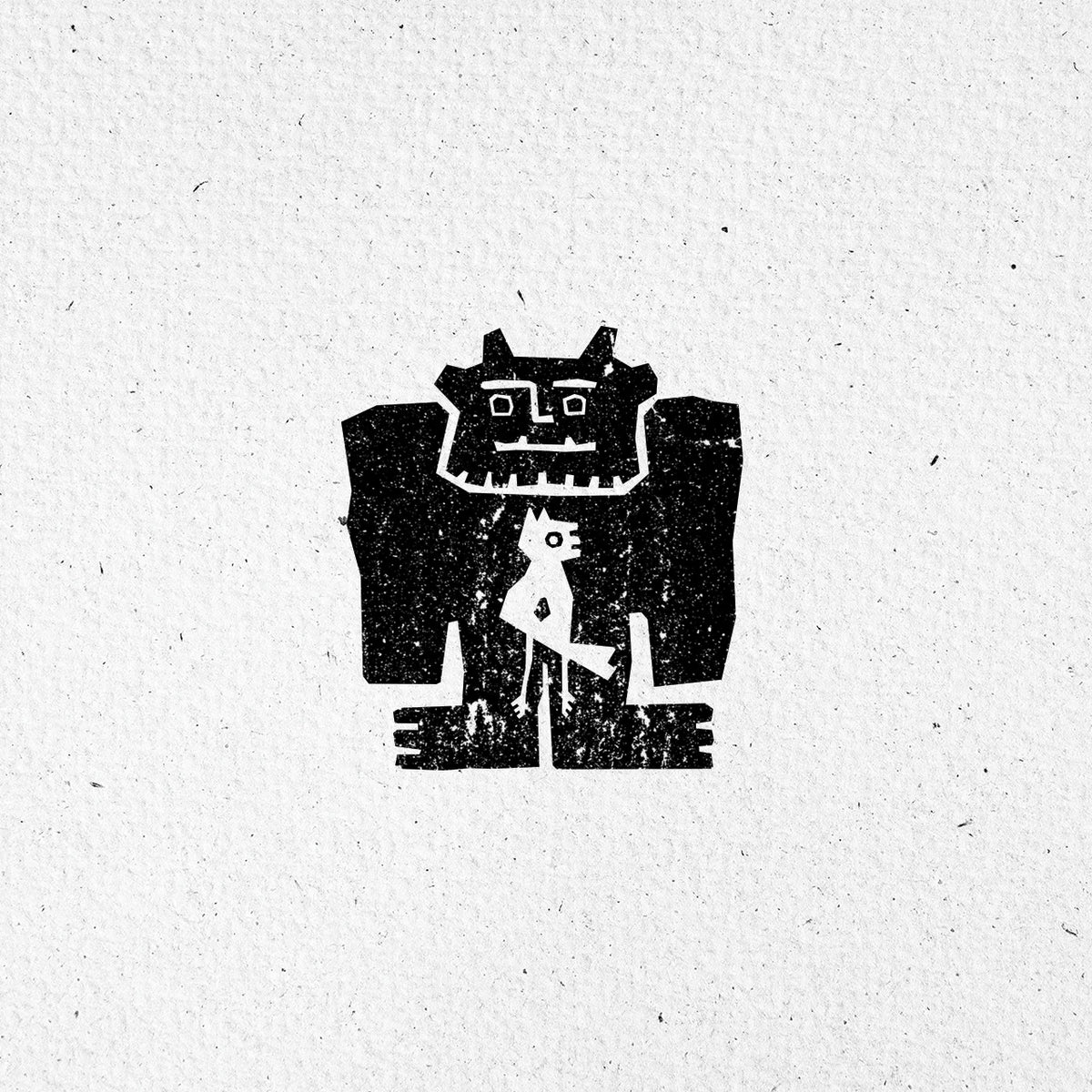 Giant rubber stamp  name DEVI