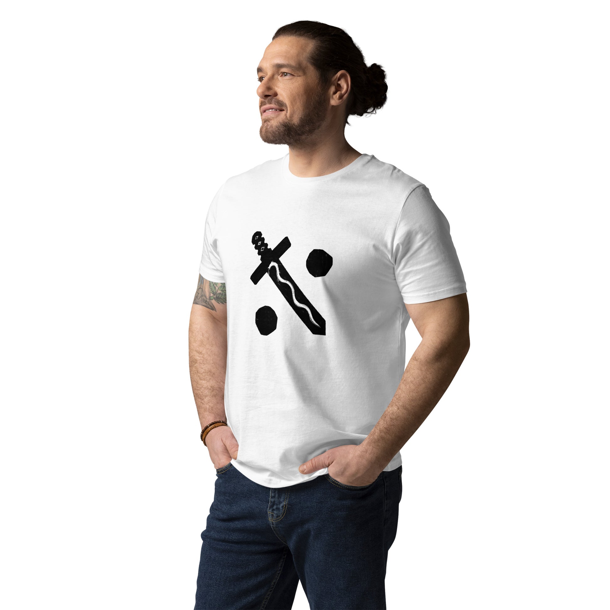 white cotton t-shirts mockup